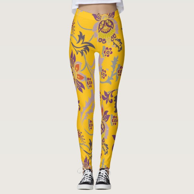 Hypnotisk sinneslabyrint  leggings (Framsida)
