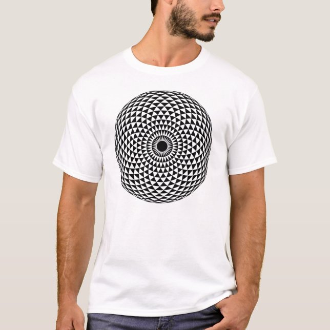 Hypnotisk ToroidMandala Tröja (Framsida)