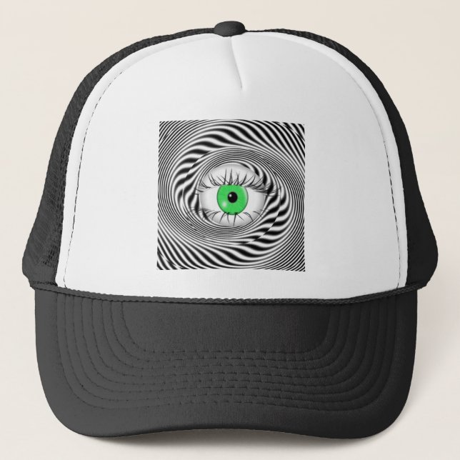 HYPNOTISKT ÖGA - HYPNOTIST TRUCKERKEPS (Framsida)