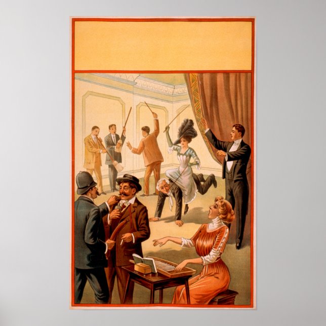 Hypnotist-styrrum för People Theater Poster (Framsidan)