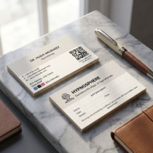 Hypnotistklinik Företag | Minimalistisk Tidsboknin