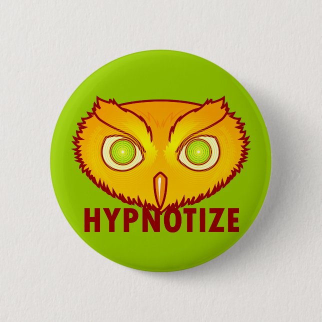 Hypnotize ugglan knäppas knapp (Framsida)
