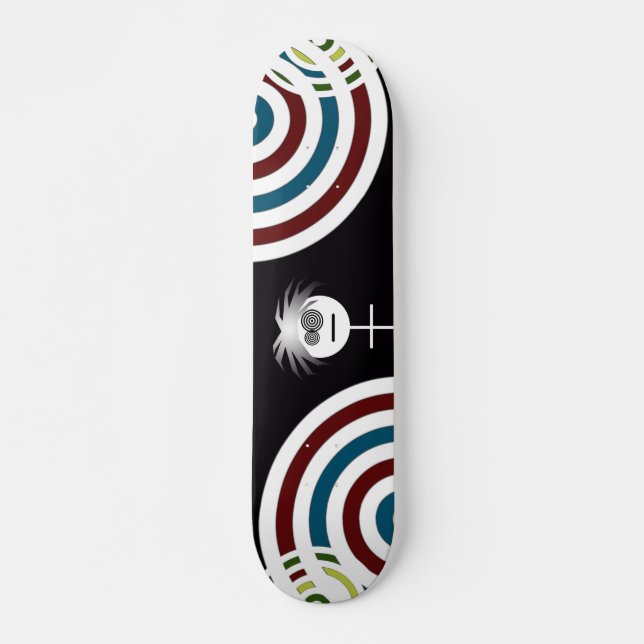 HYPNOTIZED MINI SKATEBOARD BRÄDA 18,5 CM (Framsida)