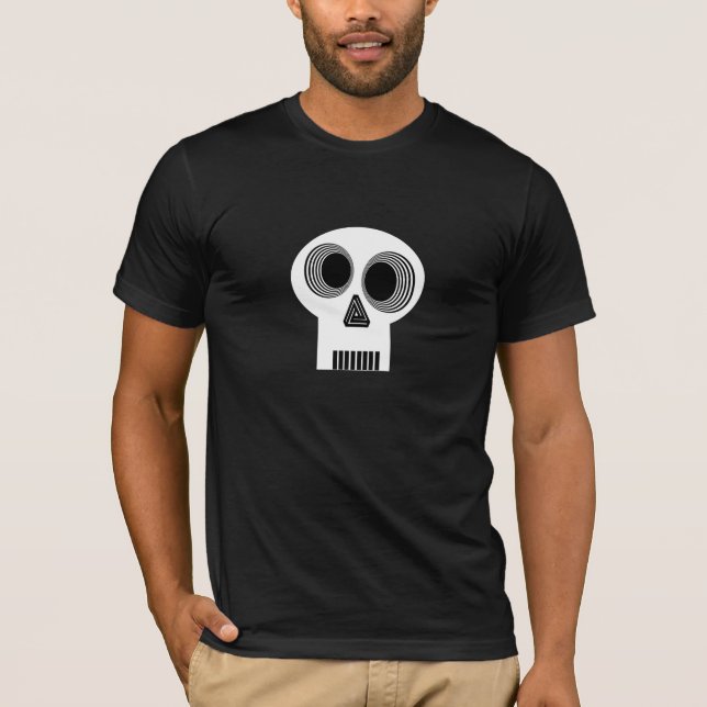 Hypnotized vitskalleutslagsplats tee shirt (Framsida)