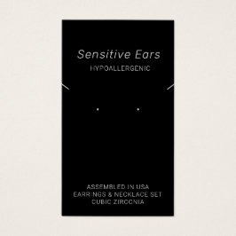 Hypoallergent judiskt Visning-kort Visitkort