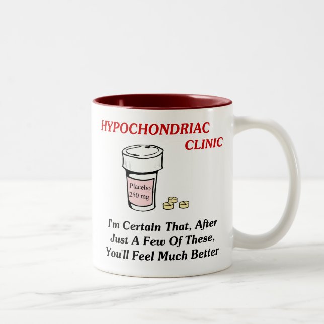 Hypochodriac klinik Två-Tonad mugg (Höger)