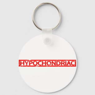Hypochondriac Frimärke Nyckelring