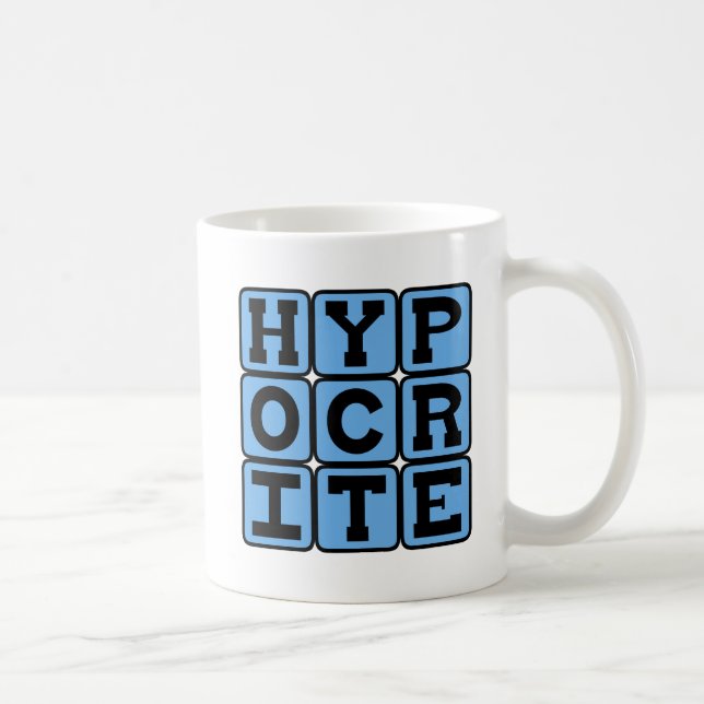 Hypokrat, Lögnhals Kaffemugg (Höger)