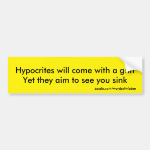 Hypokritor Bildekal