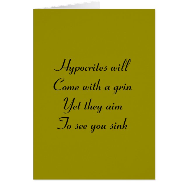 Hyporiter Hälsningskort (Framsidan)