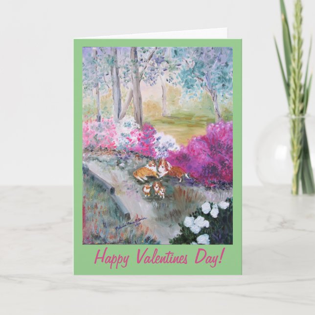 Hypoteksfamiljen Valentine Greeting Card Kort (Framsida)