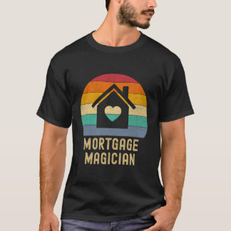 Hypotekslåneansvarig Magician Vintage Retro T Shirt