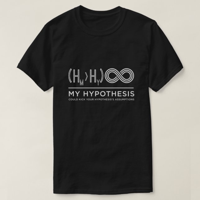 Hypotesmanar T-tröja Tee Shirt (Design framsida)