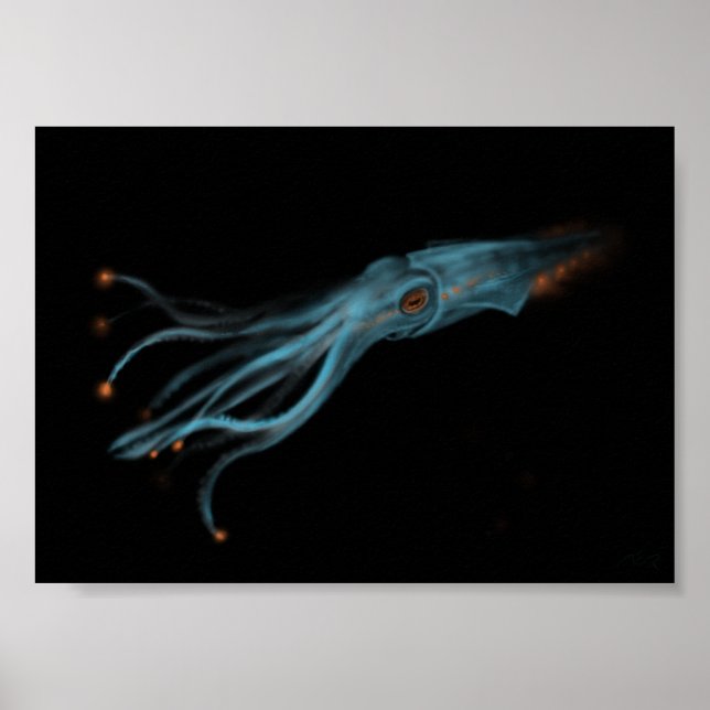 Hypotetisk bläckfisk poster (Framsidan)