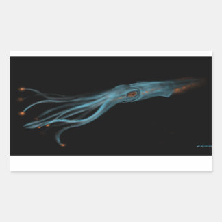 Hypotetisk bläckhållare rektangulärt klistermärke