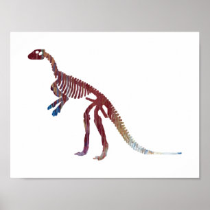 hypsilophodonskelett poster