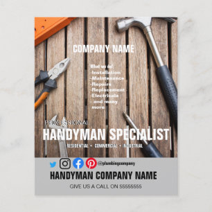 hyra en HANDYMAN SPECIALIST make DIY Flygblad
