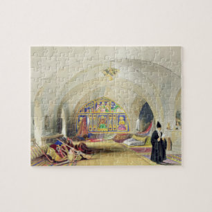 Hyra rum i en armenisk kloster, i Jerusalem (färg Pussel