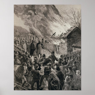 Hyrakrig i Irland Poster