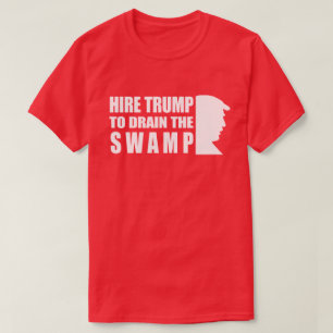 Hyratrumf till avrinningen träsk t-shirt