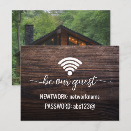 Hyrcabiner Rustika Wifi-kort Vykort