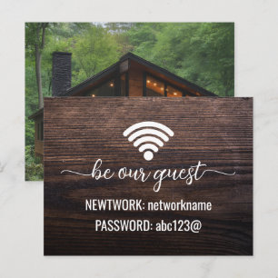 Hyrcabiner Rustika Wifi-kort Vykort