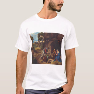 Hyrdenes tillbedjan av Giorgione T Shirt