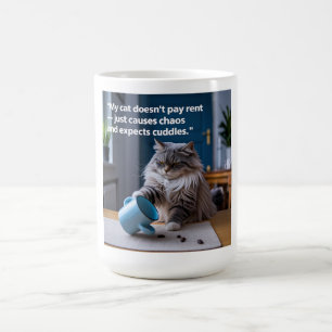 Hyresfri Menace-kaffe Mugg