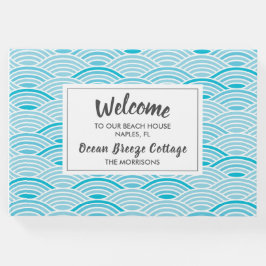 Hyresgästvänlig strandhus semesteruthyrning välkom gästböcker