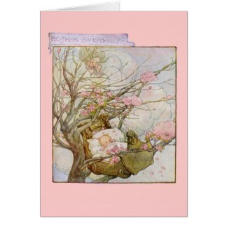 Hyssja-En-Bye-Baby Hälsningskort