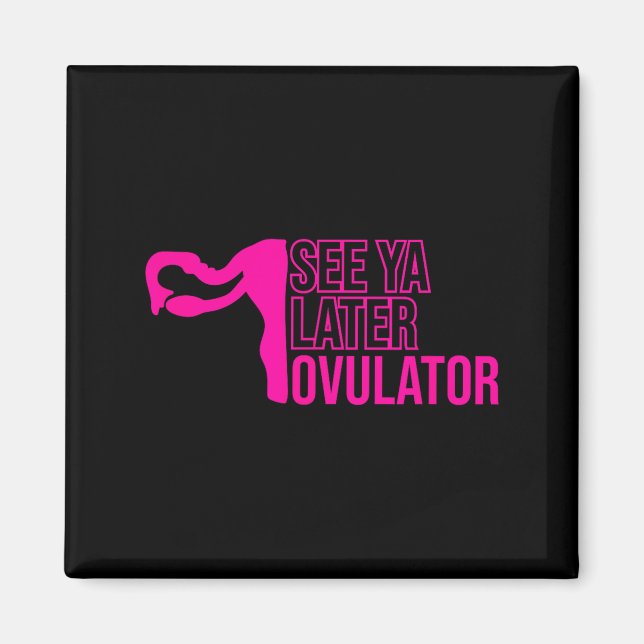 Hysterectomy Humor Funny Feminist Surgery Recovery Magnet (Framsidan)