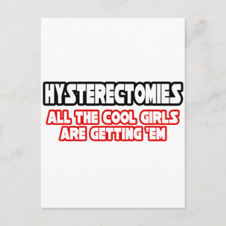 Hysterekomier.. Coola flickor Vykort