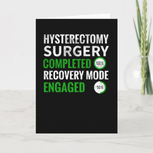 Hysterektomi - återhämtning Uterus Removal Surge Kort