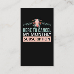 Hysterektomi Awareness Flowers Uterus Removal Visitkort