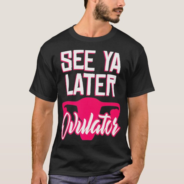 Hysterektomi Funny Surgery Ovulator Gift Women  T Shirt (Framsida)
