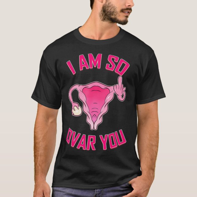 Hysterektomi så ovar att du tog bort Uterus T Shirt (Framsida)