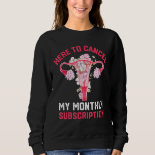 Hysterektomi Uterus här för att avbryta mina månat T Shirt