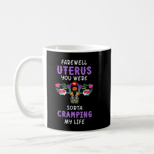 Hysterektomi Uterus Survivor Supracervical Kaffemugg (Vänster)