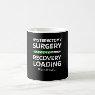 Hysterektomisk återhämtning  Uterus Flyttningsop Kaffemugg