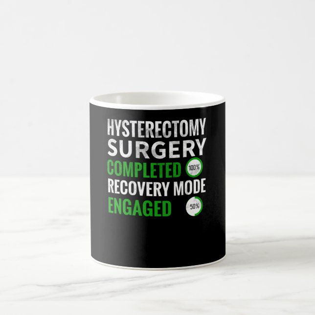 Hysterektomisk återhämtning| Uterus Flyttningsoper Kaffemugg (Center)