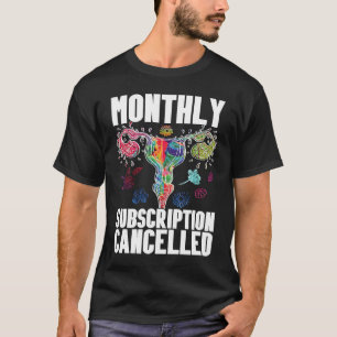 Hysterektomisk återställning av prenumerationsstöd t shirt