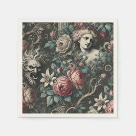 Hysteri Gömmer i blommorna - gotin Victorian Pappersservett