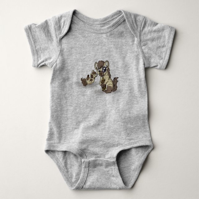 Hysteriskt Hyena! Tee Shirt (Framsida)