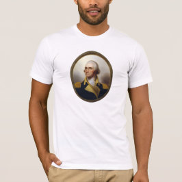 Hyttventilmålning för General George Washington T-shirt