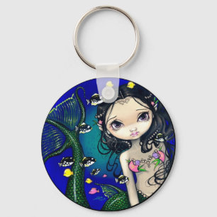 "Hyttventilsjöjungfru" Keychain Nyckelring