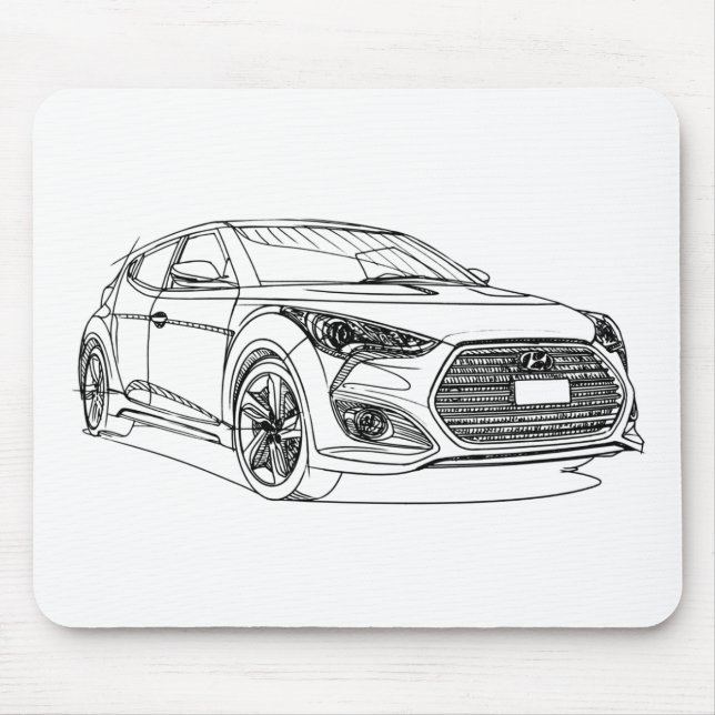 Hyu Veloster Turbo 2013 Musmatta (Framsidan)