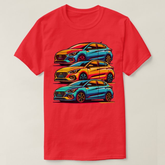Hyundai-dekorfärg 6 t shirt (Design framsida)