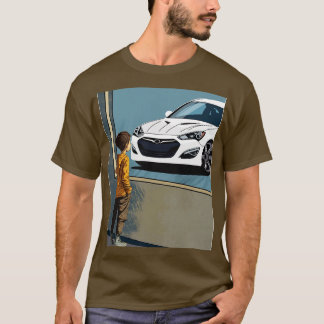 Hyundai Genesis Coupe Kids Dreams T Shirt