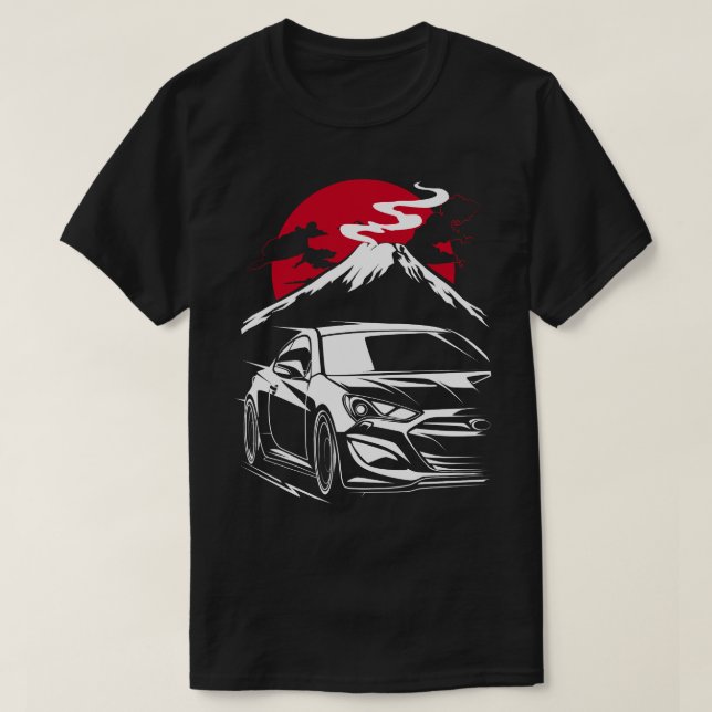 Hyundai Genesis Coupe T Shirt (Design framsida)