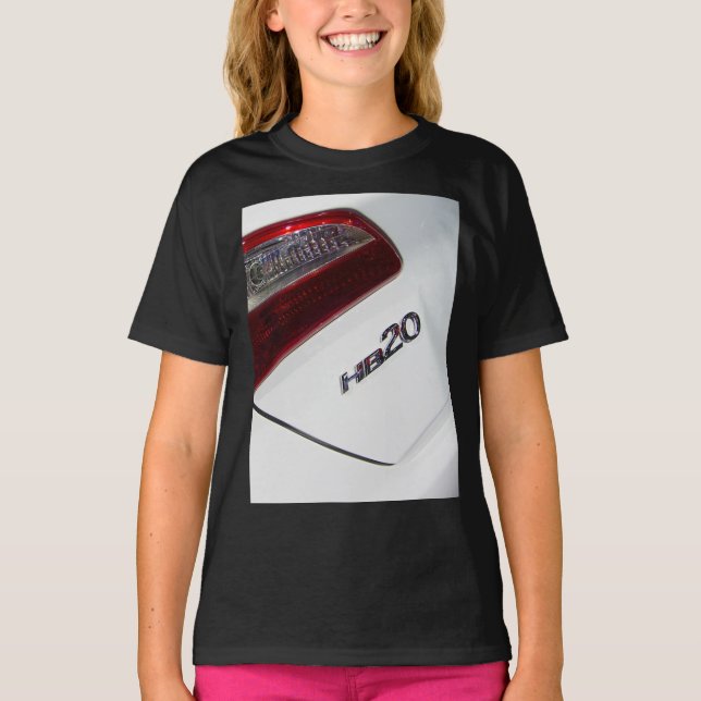 Hyundai HB20 Bakgrundsljus [ Skriv ut &amp; iPad i T Shirt (Framsida)